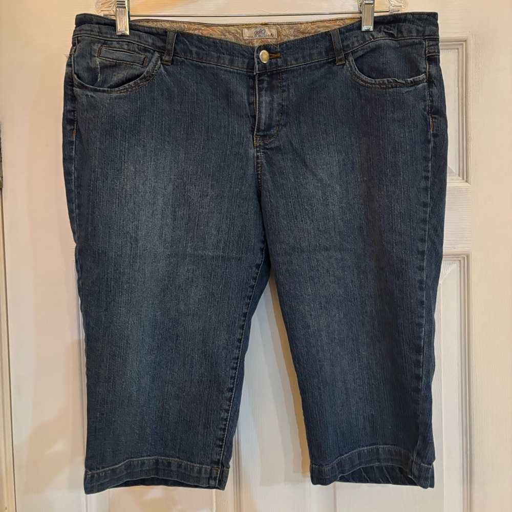 Y2K So Wear It Declare It Dark Wash Denim Shorts